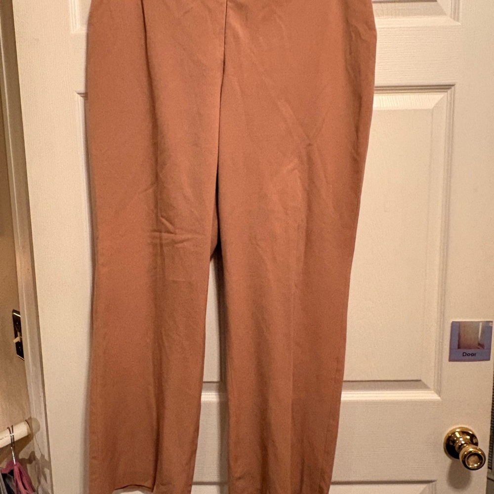 Chic Tan Women's Trousers
